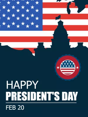 President's Day Patriotic Post Template to Edit Online