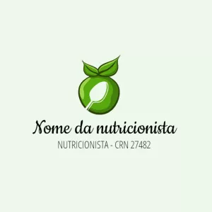 Logo Editável para Nutricionista: Crie sua Marca Online