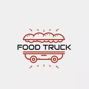 Logo Criativo de Food Truck para Editar Online