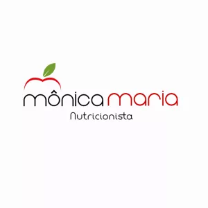Logo Nutricionista com Maçã para Editar Online Agora