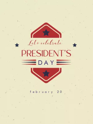 President's Day Patriotic Post Template to Edit Online