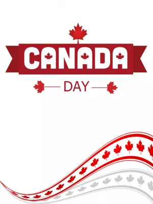 Canada Day Celebration Post to Edit and Share Online