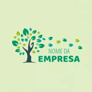 Logo Editável de Árvore e Natureza para Criar Online
