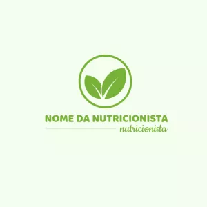 Logotipo para Nutricionista Editável para Criar Online