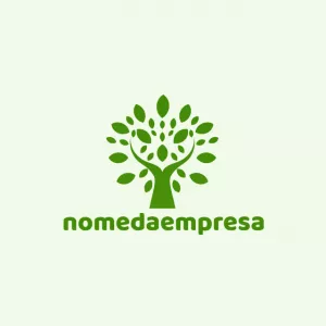 Logo de Árvore Natureza para Editar Online