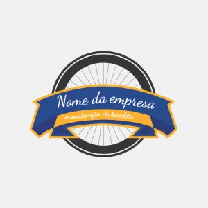 Logo Editável para Oficina de Bicicleta para Criar Online