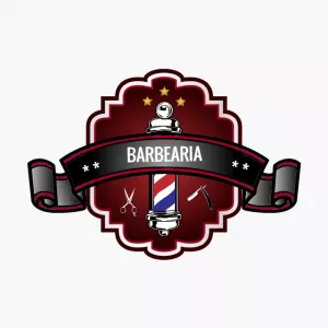 Logo para Barbearia com Estilo Clássico para Editar Online