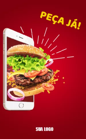 Post Editável para Hamburgueria e Delivery Online