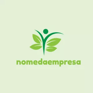 Logotipo Natureza com Folhas para Editar Online