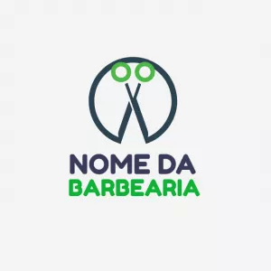 Logo para Barbearia Profissional para Editar Online