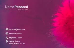 Cartão de Visita Abstrato Moderno para Editar Online