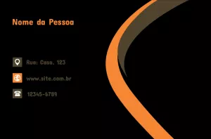 Cartão de Visita Profissional Moderno para Editar Online