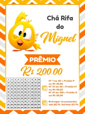 Baby Shower Raffle – Static – Pedro Henrique