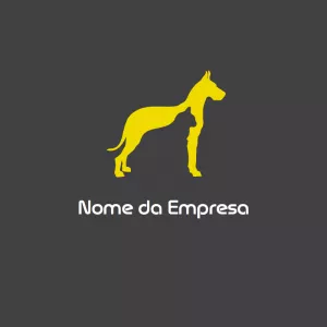 Logo para Pet Shop com Cão e Gato para Editar Online