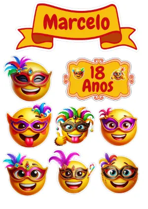 Cake Topper – Static – Crazyume Designer