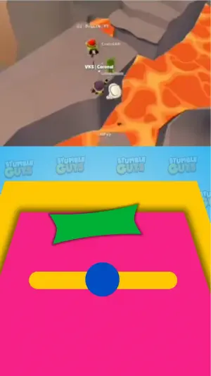 Convite Animado Stumble Guys: Vídeo de Aniversário Editável