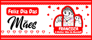 Arte Dia das Mães Flork para Caneca Editável Online