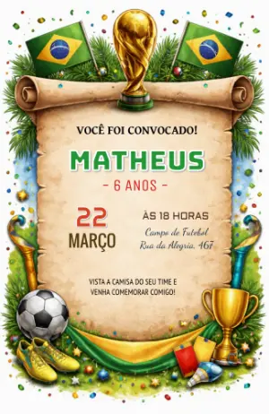 Soccer Birthday Invitation – Static – Felicity Artes