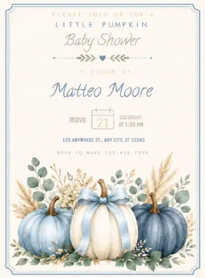 Invito baby shower – Statico – Decore Arte