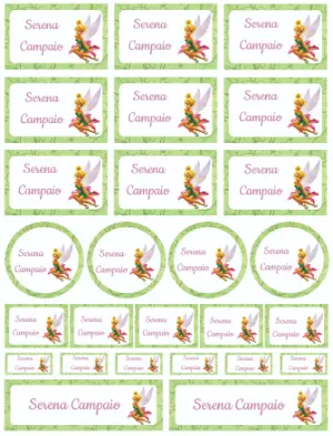Étiquette scolaire – Statique – Heliene Designer