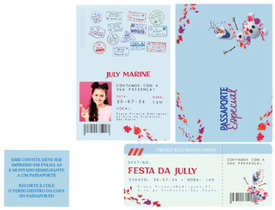 Frozen Birthday Invitation – Static – Tay