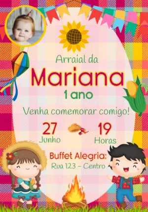 Festa-Junina-Einladung – Statisch – Convites e Artes Digitais