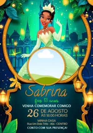 Invito di compleanno Principesse – Statico – Jotta