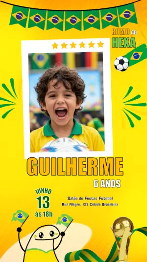 Soccer Birthday Invitation – Static – Felicity Artes