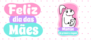 Arte Dia das Mães Flork para Caneca Editável Online