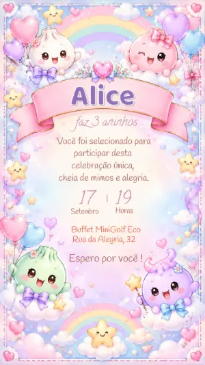 Animals Birthday Invitation – Static – Felicity Artes