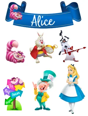 Cake Topper – Static – Heliene Designer
