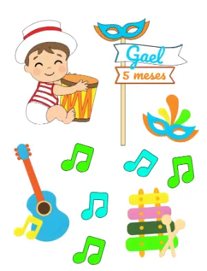 Cake Topper – Static – Color Art Studio