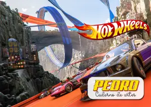 Capa de Caderno Hot Wheels Editável Online para Personalizar