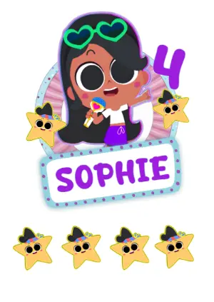 Cake Topper – Static – Decore Arte