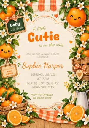Invito baby shower – Statico – Decore Arte