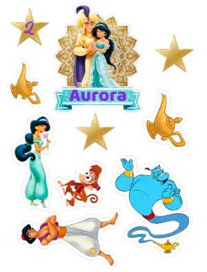 Cake Topper – Static – Heliene Designer