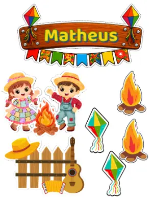 Cake Topper – Static – VM criações
