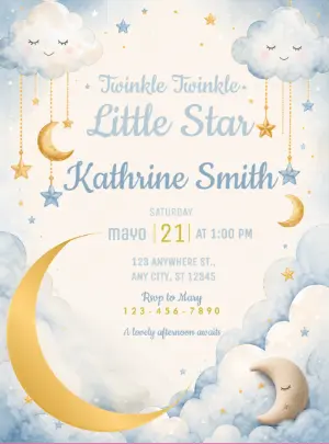 Invito baby shower – Statico – Decore Arte