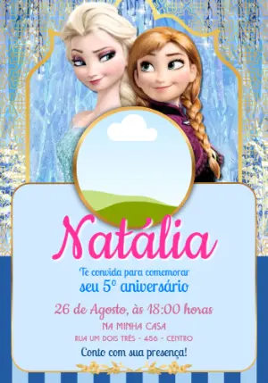 Frozen Birthday Invitation – Static – Jotta