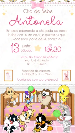 Invito baby shower – Statico – Felicity Artes