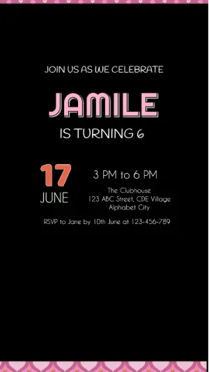 Animated Free Fire Birthday Video Invitation Template