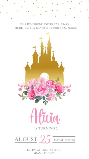 Convite Princesas – Estático – Gley Leobas
