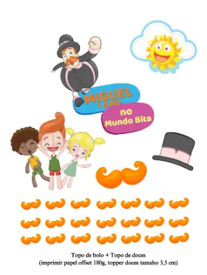 Cake Topper – Static – Maira Chediac