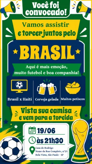 Soccer Birthday Invitation – Static – Jelly Bean conviteria