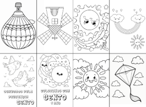 Lembrancinha Livro de Colorir com Desenhos Fofos para Editar