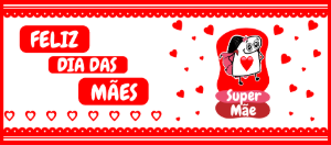 Arte Caneca Dia das Mães Flork Super Mãe para Editar