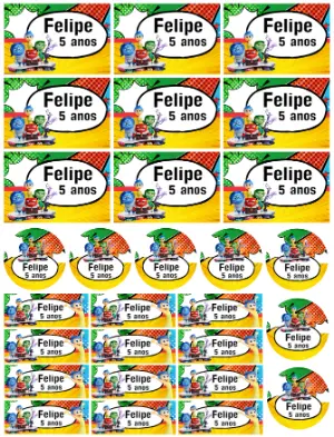 Étiquette scolaire – Statique – Color Art Studio