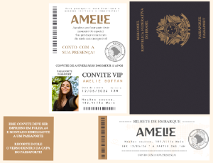 Quinceañera Invitation – Static – Tay