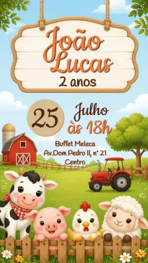 Animals Birthday Invitation – Static – Maira Chediac