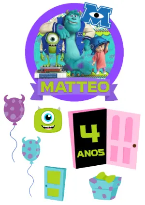 Cake Topper – Static – Decore Arte